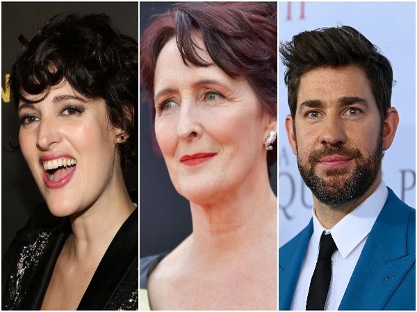 Phoebe Waller-Bridge, Fiona Shaw, John Krasinski (Image source: Instagram)