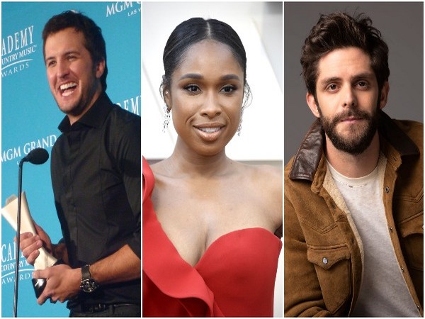 Luke Bryan, Jennifer Hudson, Thomas Rhett (Image source: Instagram)