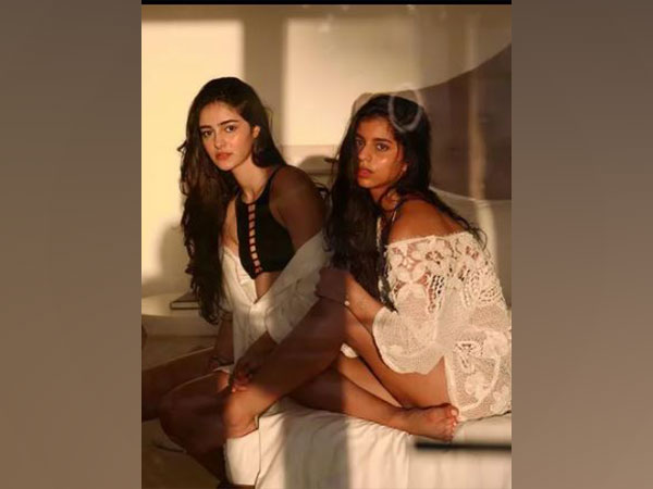 Ananya Panday with Suhana Khan (Image source: Instagram)