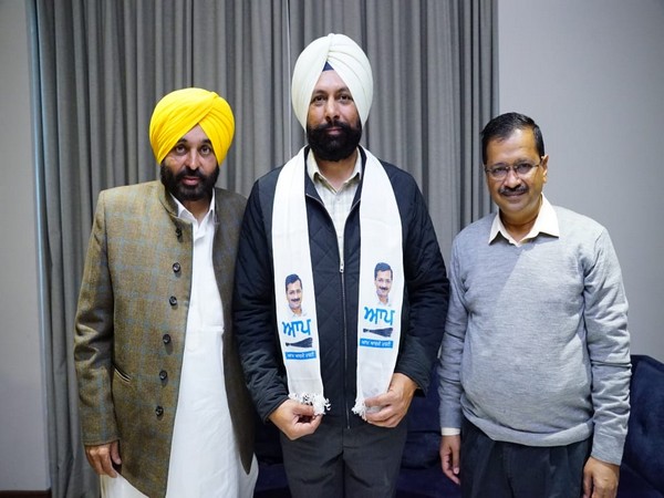 Karamjit Singh Rintu joined AAP on Wednesday.