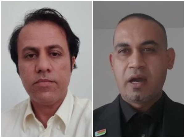 Baloch activists wishing India on 73rd Independence Day