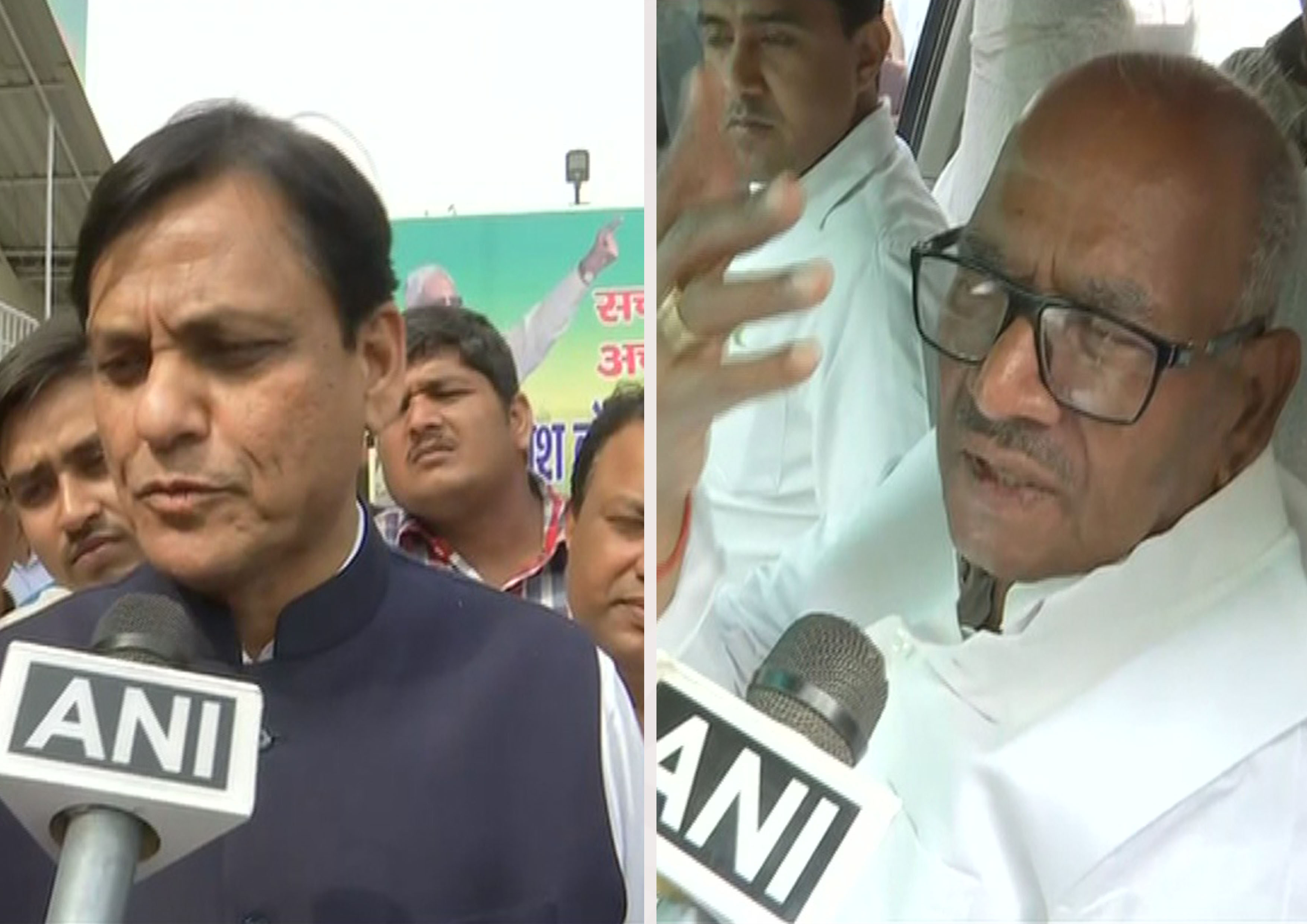 Harish Chandra Panda talking to ANI in Bhubaneswar, Odisha, on Saturday. Photo/ANI