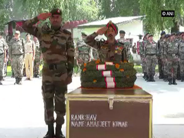 Indian Army on Tuesday paid tribute to martyred jawans in Srinagar