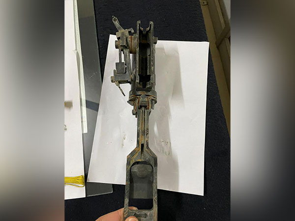 Seized grenade launcher