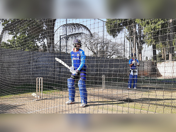 Indian players practicing. (Photo- BCCI Twitter)