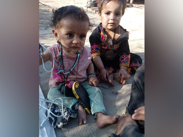 The children of Saleema Bangulzai, the Baloch woman who was abducted by Pakistan Army.