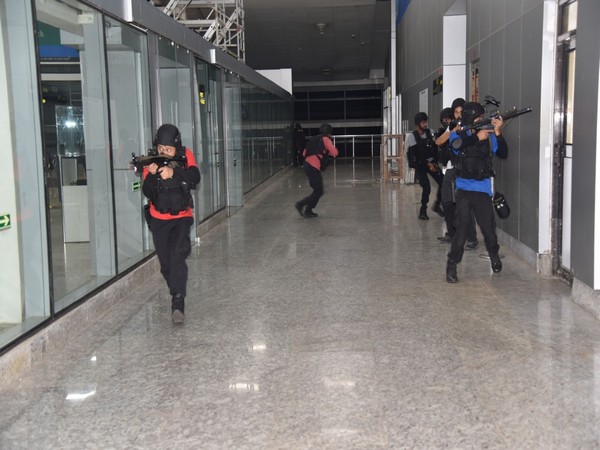 NSG Jawans during GANDIV exercise in Goa.