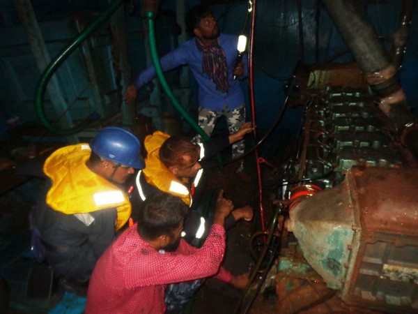 ICGS Rajdoot crew members (Photo/ANI)