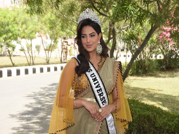 Miss Universe 2021 Harnaaz Kaur Sandhu (Photo/ANI)