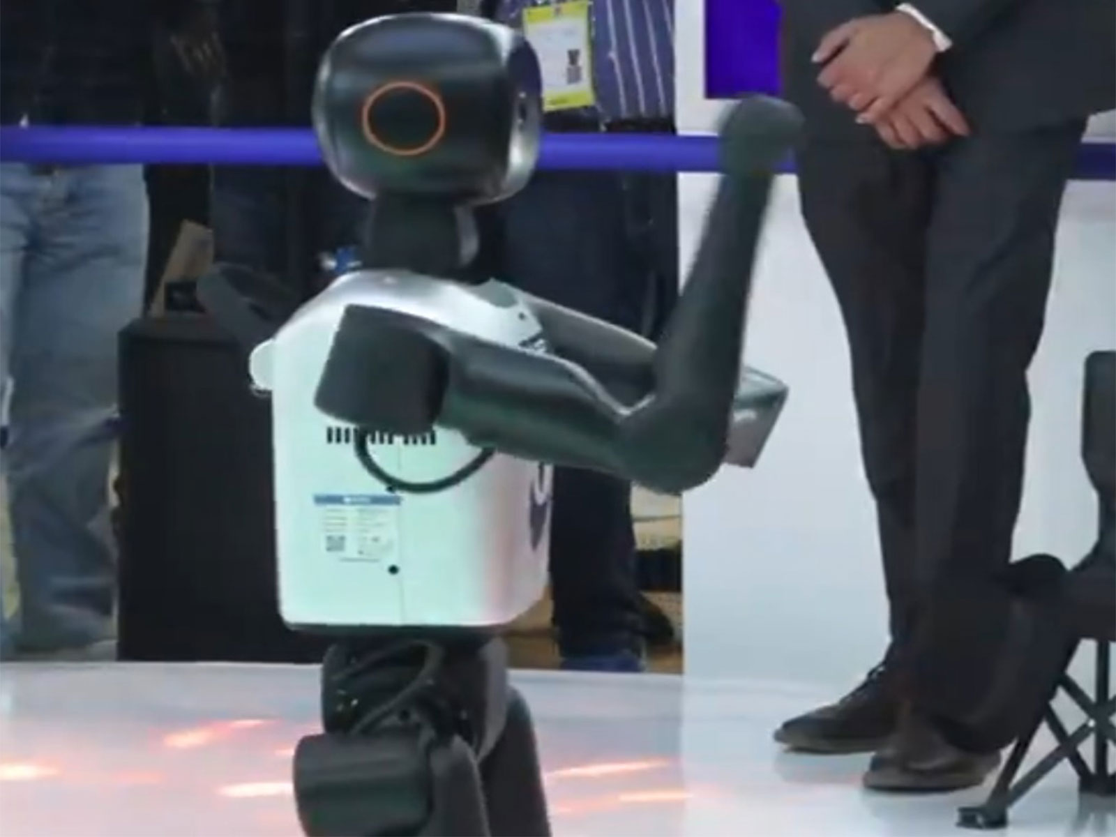 Qualcomm Robot in action (Photo/ANI)