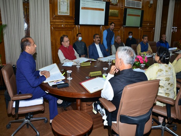 Visual from the Cabinet meeting. Photo/ANI
