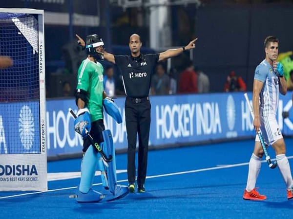 Umpire Javed Shaikh (Photo: Hockey India)