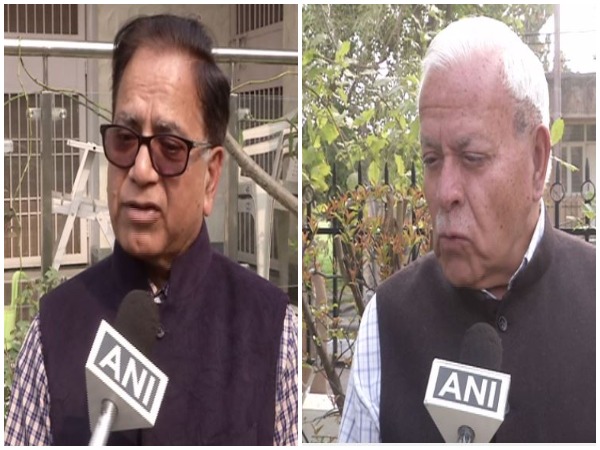 Jitendra Kumar Tripathi and Ashok Sajjanhar Photo/ANI