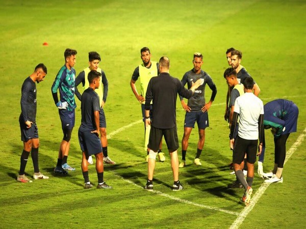 Team India with coach Igor Stimac (Photo/AIFF)