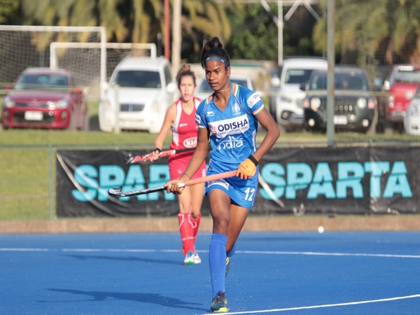 Indian junior women's hockey team striker Sangita Kumari (Photo/ Hockey India)