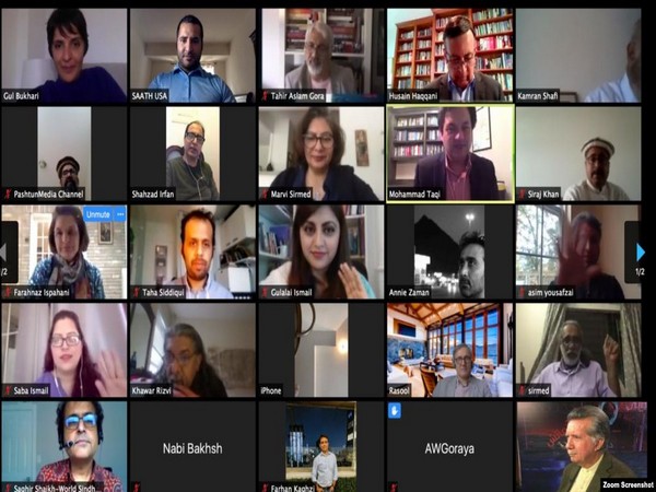 SAATH, a grouping of pro-democracy Pakistanis, co-hosted annually by author and former Pakistan Ambassador to US, Husain Haqqani, and US-based columnist Dr Mohammad Taqi, connected virtually.