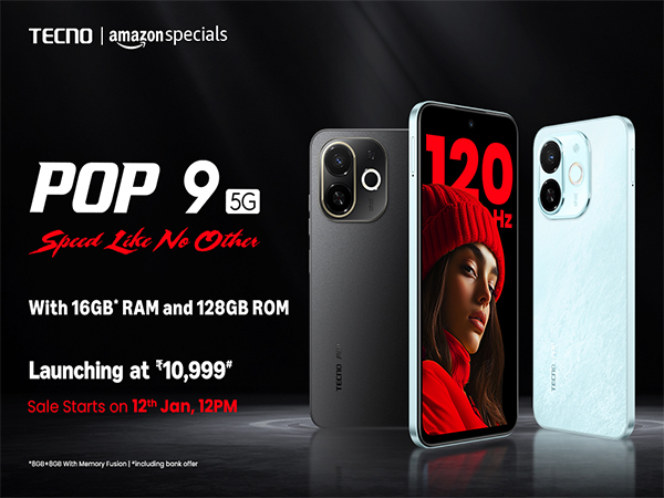 POP to Performance: Tecno POP 9 5G Now Available in 16GB Ram + 128GB Storage