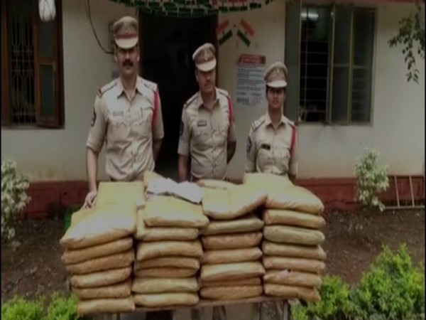 Police recovers 108 kg cannabis from the residence of a rural medical practitioner. Photo/ANI