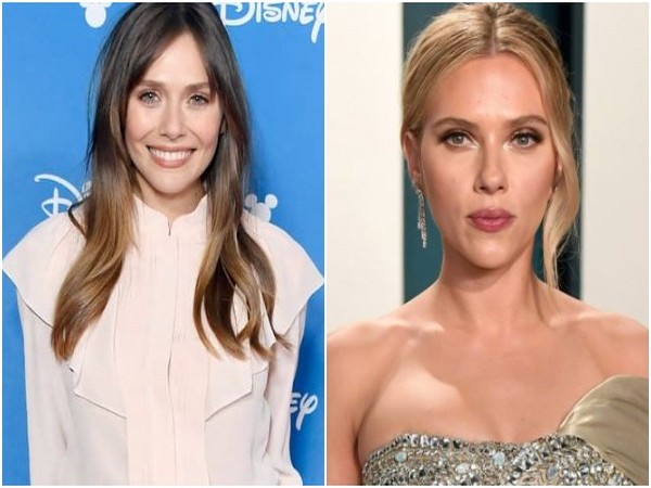 Elizabeth Olsen and Scarlett Johansson (Image source: Instagram)