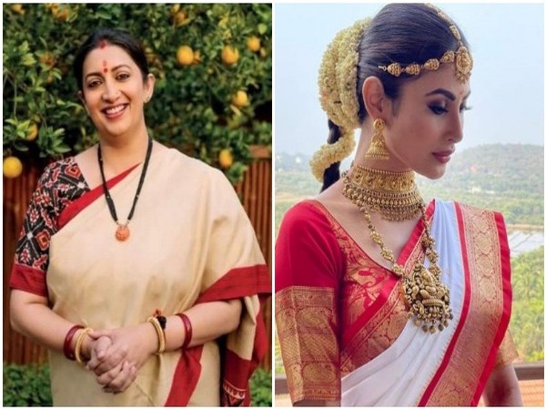 Smriti Irani, Mouni Roy (Image source: Instagram)