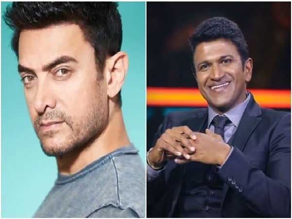 Aamir Khan, late actor Puneeth Rajkumar (Image source: Instagram)