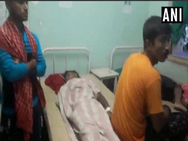 One of the injured in the temple stampede undergoing treatment at a hospital. (Photo/ANI)