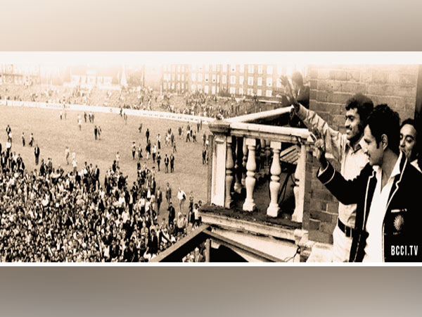 Team India after the 1971 series win in England (Image: BCCI)