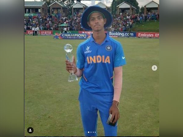 Batsman Yashasvi Jaiswal (Photo/ Yashasvi Jaiswal Instagram)