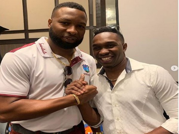 Dwayne Bravo with Kieron Pollard (Photo/ Dwayne Bravo Instagram)