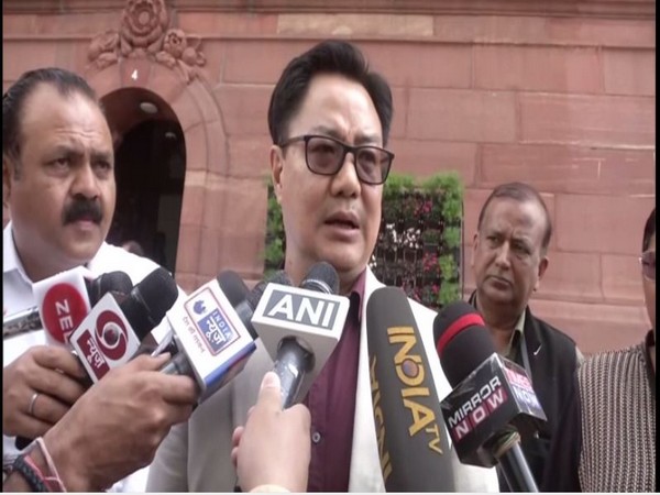 Union Minister for Youth Affairs and Sports Kiren Rijiju
