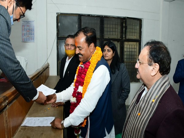 Uttar Pradesh Deputy CM Keshav Prasad Maurya files nomination from Sirathu in Kaushambi district