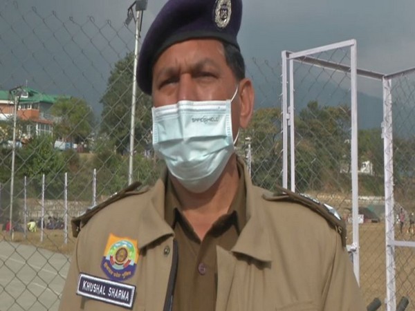 Kangra Superintendent of Police Khushal Sharma. (Photo.ANI)