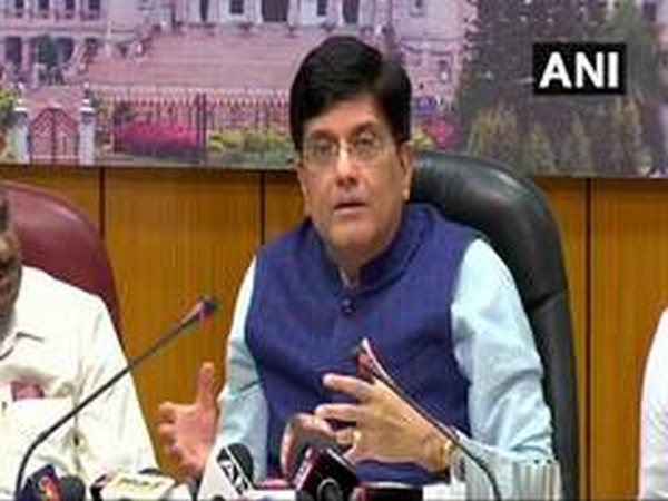 Union Minister of Railways Piyush Goyal. (Photo/ANI)