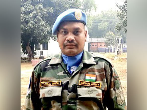 Indian UN Peacekeeping officer Corporal Yuvraj Singh
