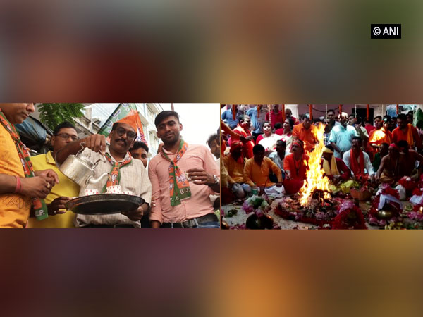 Visuals of tea seller distributing free tea in Siliguri and priests performing Yagya in Birbhum, West Bengal.