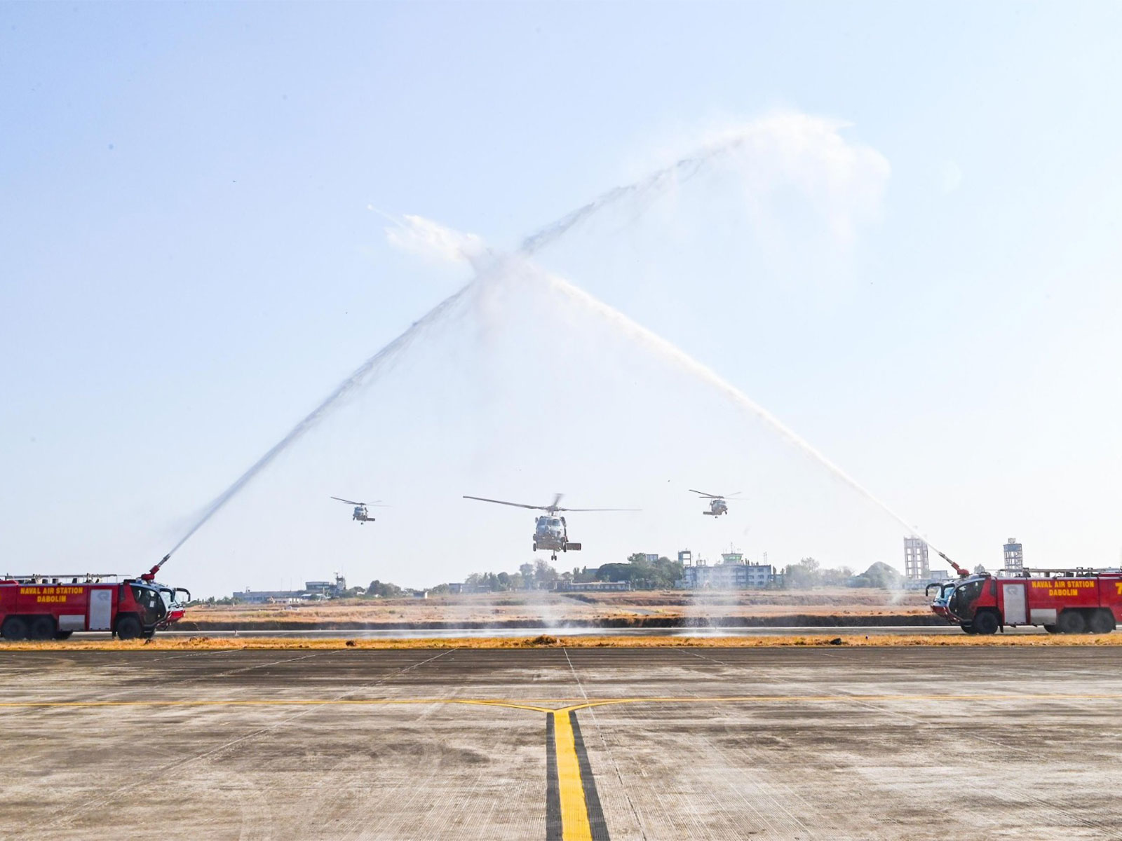 Indian Navy commissions second MH 60R helicopter squadron, INAS 335 (Ospreys) (Photo/ANI)