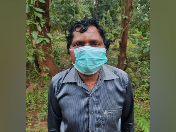 One accused of selling leopard skin was apprehended by Special Task Force of Odisha Police. (Photo/ANI)