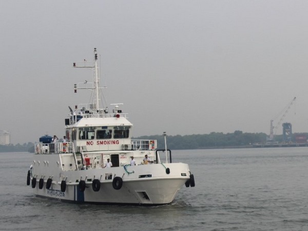 Indian Coast Guard's Auxiliary Barge 