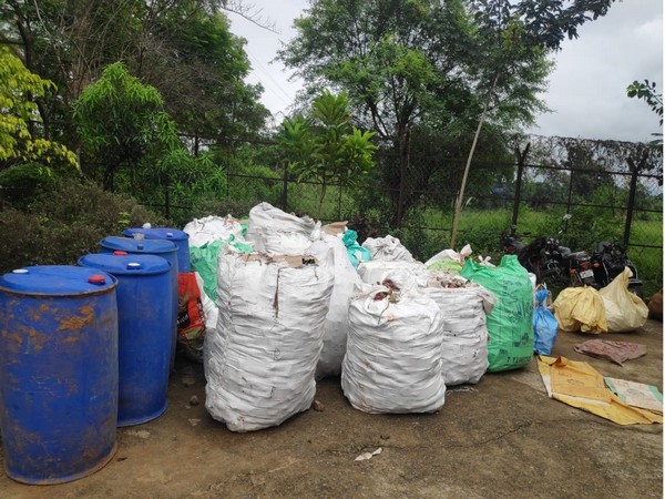 The haul of fake tobacco products in Jajpur.