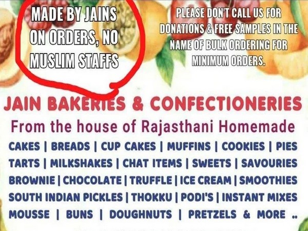 The owner of the bakery has been booked under various sections of the IPC. [Photo/ANI]