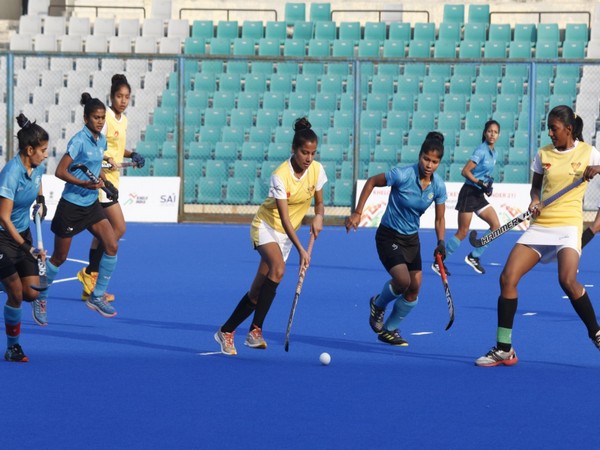Match between Madhya Pradesh Hockey Academy and Delhi Hockey Academy