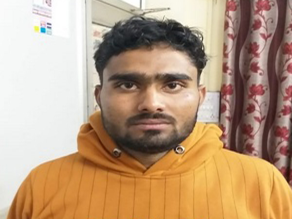 Ajit, a wrestler, who supplied firearm to the Jamia shooter (Photo/ANI)