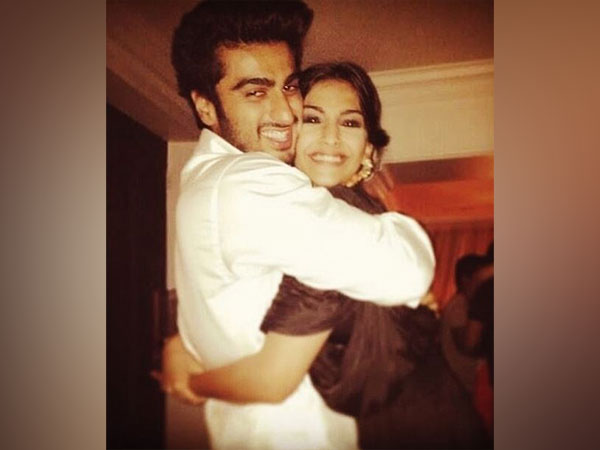 Arjun Kapoor with Sonam Kapoor (Image source: Instagram)