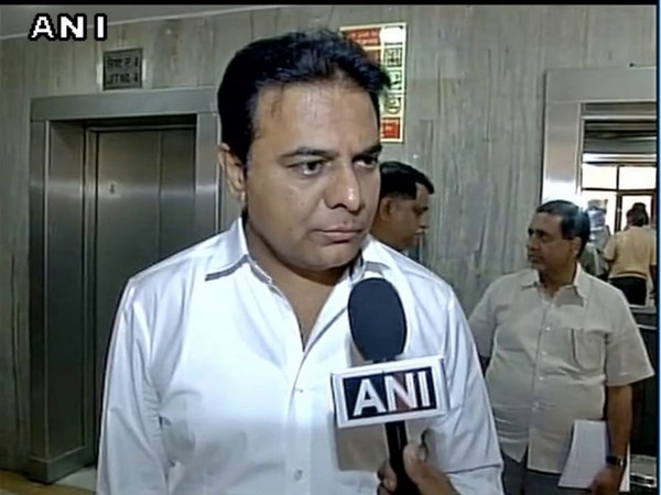 Telangana IT and Industries Minister KT Rama Rao. (File Photo/ANI)