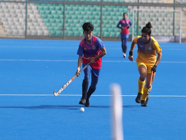 Teams in action Day 1 (Photo/Hockey India)
