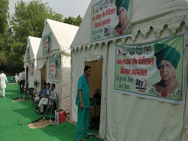 Three medical wards at Tikri Border. [Photo: INDL Facebook]