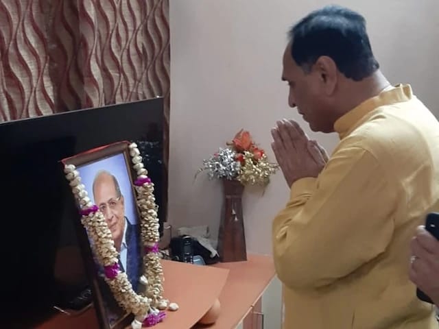 Chief Minister Vijay Rupani's cousin died due to a delayed 108 ambulance on October 4. Photo/ANI