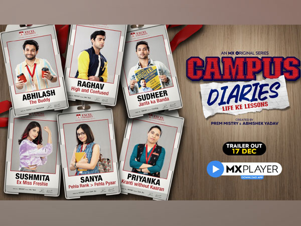 MX Player launches the teaser of Campus Diaries