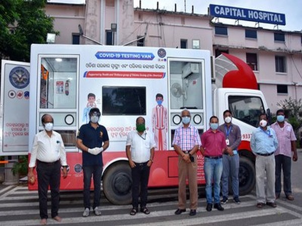 A fully equipped ambulance with Covid-19 testing facilities, sponsored by ODIA, was donated to Bhubaneswar's Capital Hospital of Odisha government.