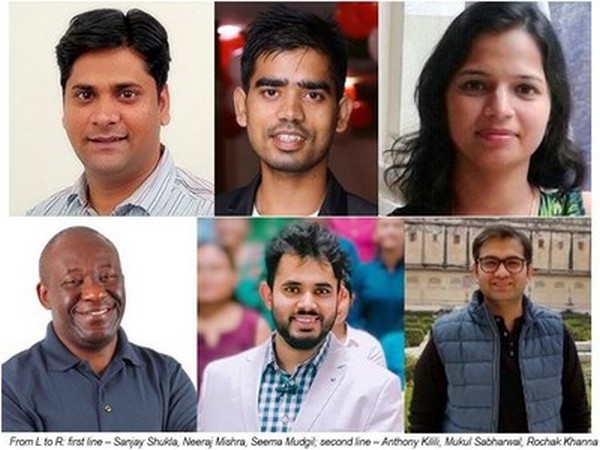 From L to R: first line - Sanjay Shukla, Neeraj Mishra, Seema Mudgil; second line - Anthony Kilili, Mukul Sabharwal, Rochak Khanna